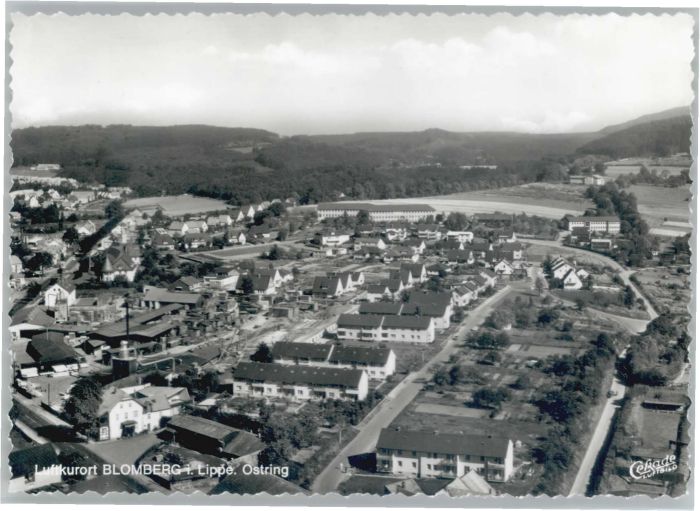 Blomberg Lippe Fliegeraufnahme
