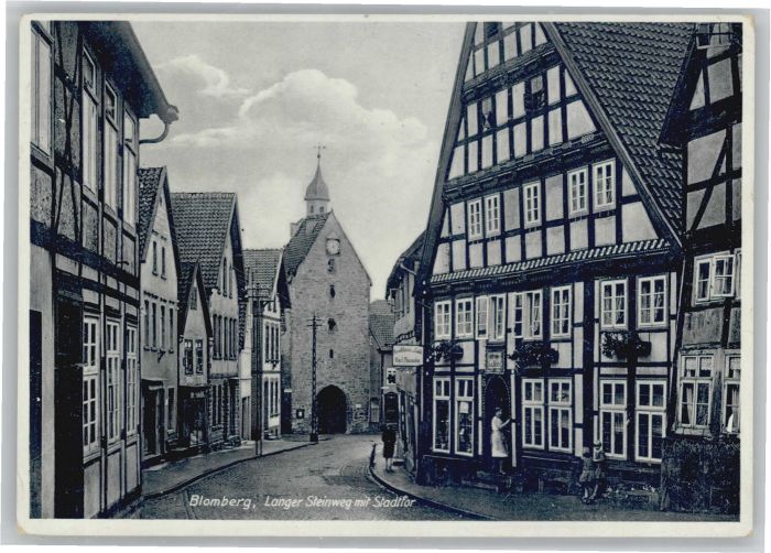 Blomberg Lippe Langer Steinweg