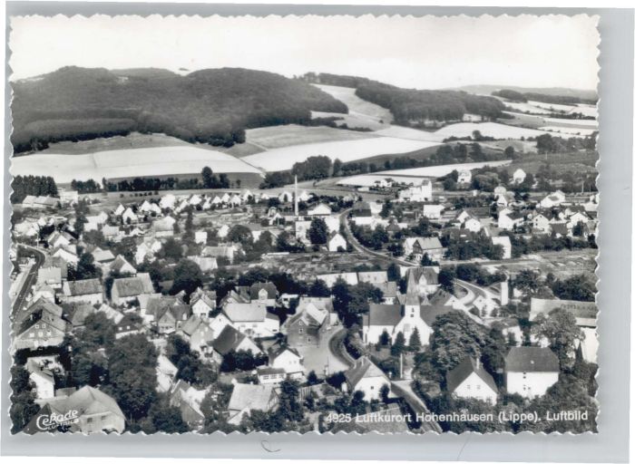 Hohenhausen Lippe Fliegeraufnahme