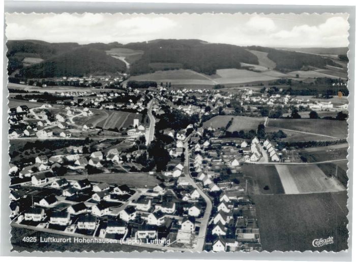 Hohenhausen Lippe Fliegeraufnahme