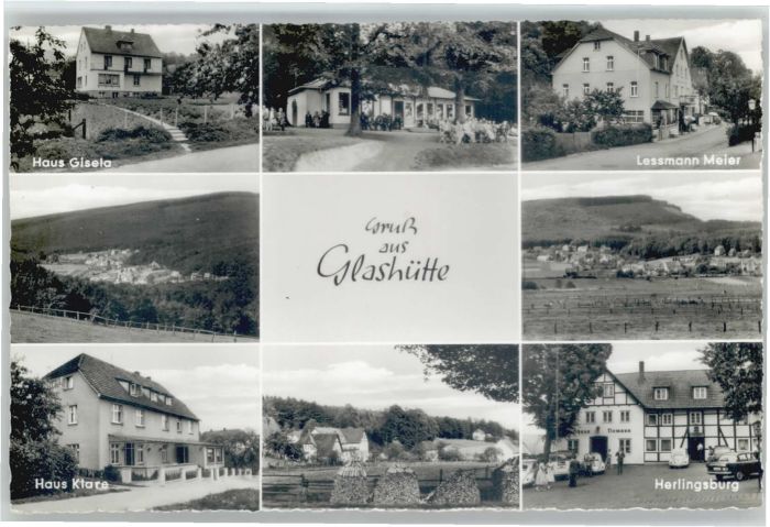 Glashuette aus Gisela Haus Klare Lessmann Meier Herlingsburg