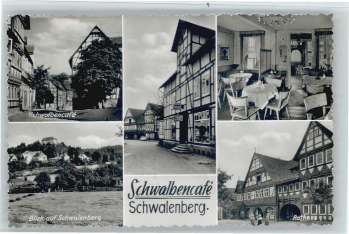 Schwalenberg Schwalbencafe Schwalbenberg Rathaus