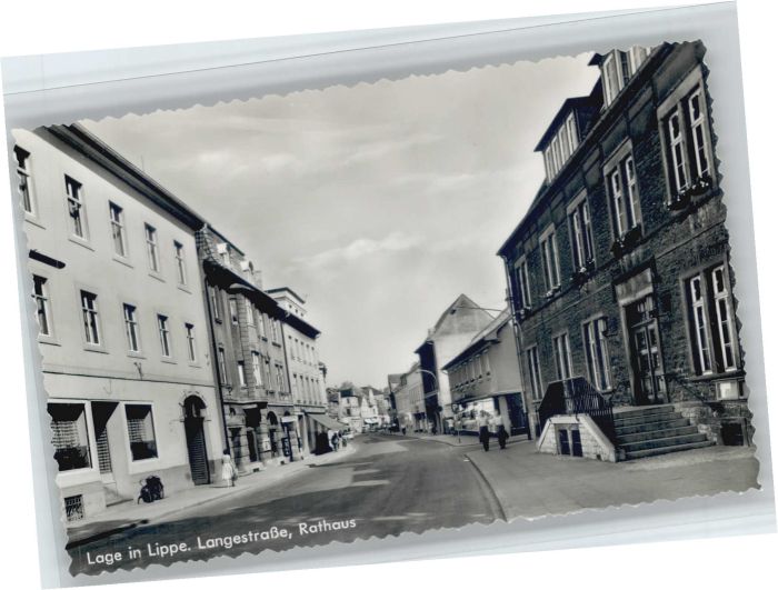 Lage Lippe Langestrasse Rathaus