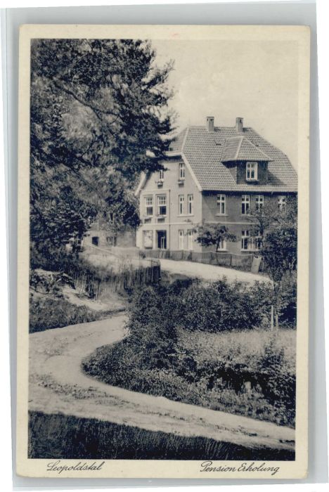 Leopoldstal Lippe Pension Erholung