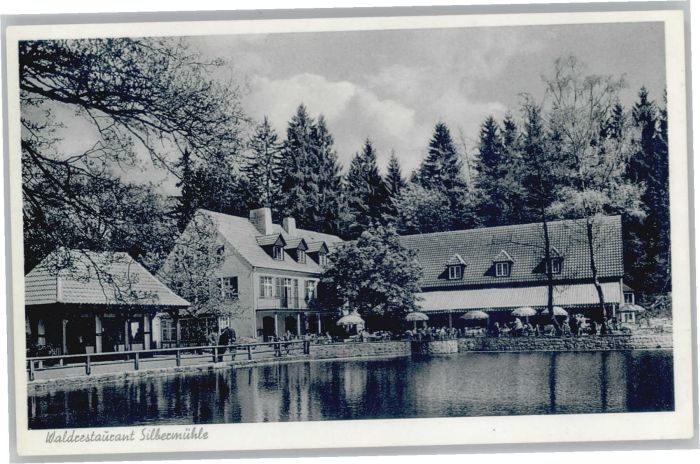 Leopoldstal Lippe Waldrestaurant Pension Silbermühle