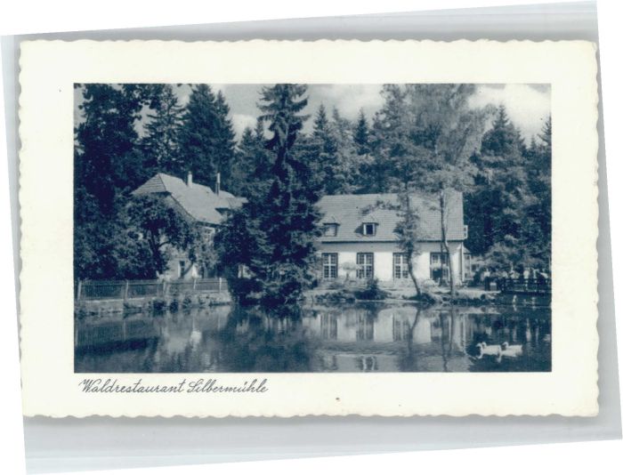Leopoldstal Lippe Waldrestaurant Pension Silbermühle