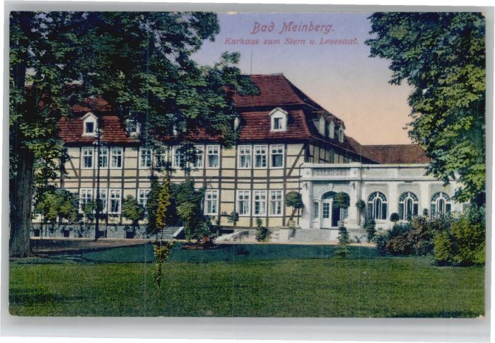 Bad Meinberg Kurhaus zum Stern Lesesaal