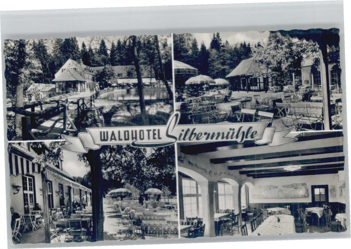 Leopoldstal Lippe Waldhotel Pension Silbermühle