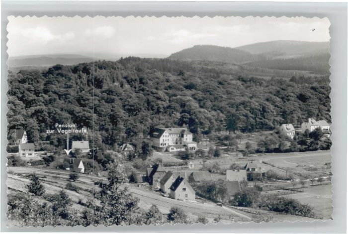 Holzhausen-Externsteine Pension zur Vogeltaufe