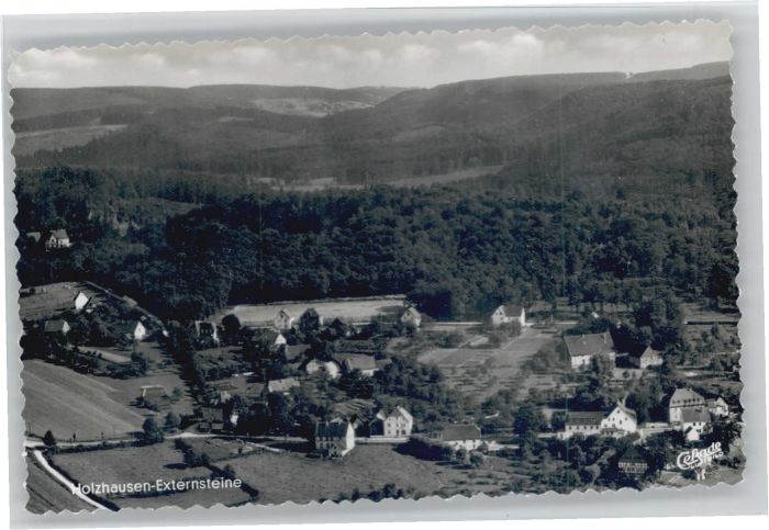 Holzhausen-Externsteine Fliegeraufnahme