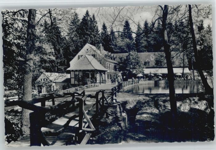 Leopoldstal Lippe Waldhotel Pension Silbermühle