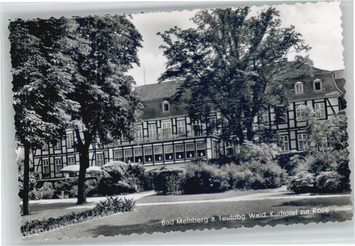 Bad Meinberg Kurhotel zur Rose