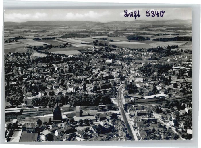 Lage Lippe Fliegeraufnahme