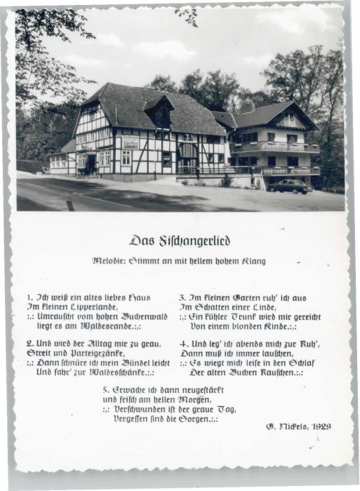 Schieder Waldrestaurant Fischanger Hotel Fischan