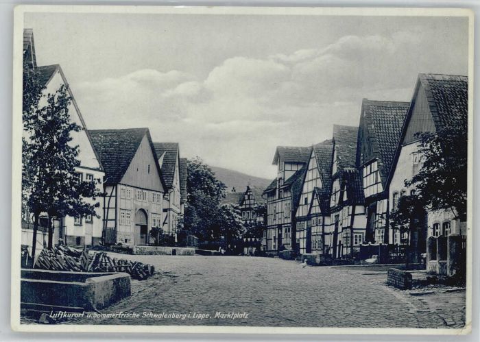 Schwalenberg Marktplatz
