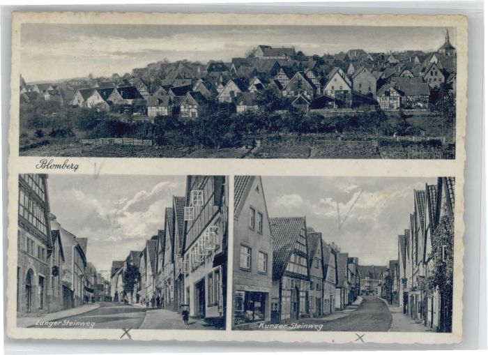 Blomberg Lippe Langer Steinweg