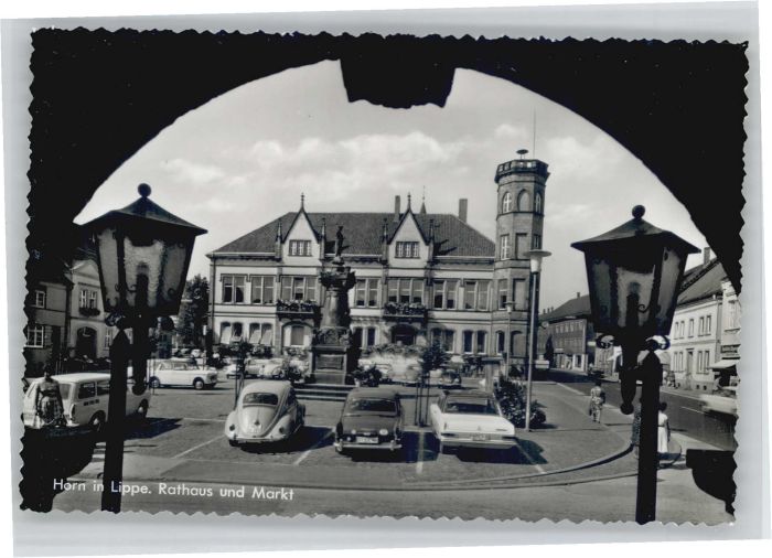 Horn Lippe Rathaus Markt