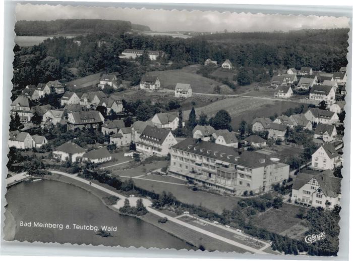 Bad Meinberg Fliegeraufnahme Kurhaus