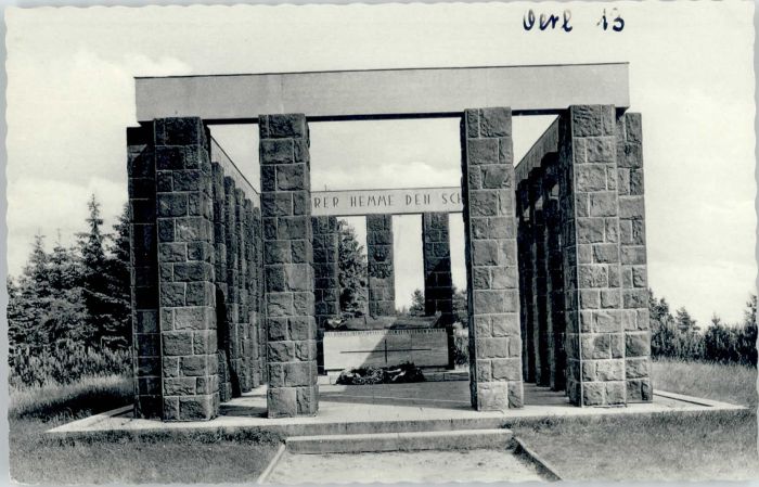 Oerlinghausen Ehrenmal Königs-Infanterie-Regiment Nr.