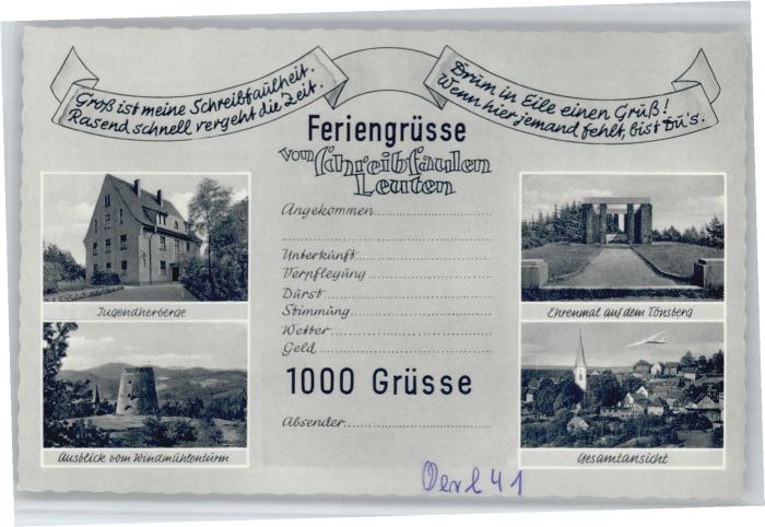 Oerlinghausen Jugendherberge Windmühlenturm