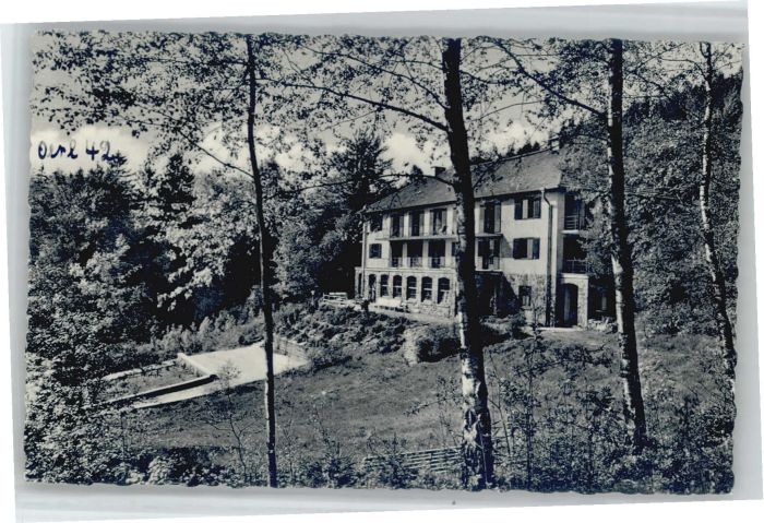 Oerlinghausen Erholungsheim der BKK