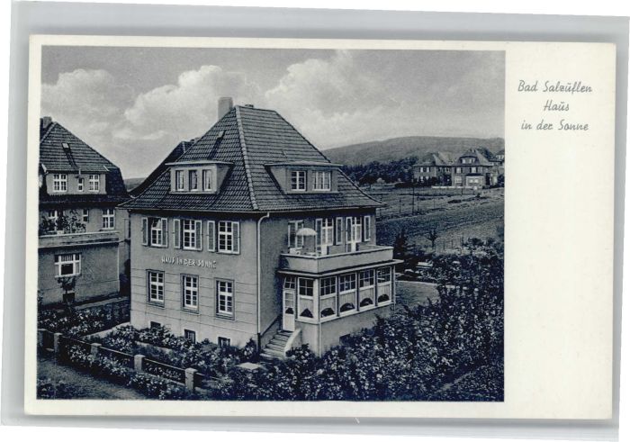 Bad Salzuflen Haus in der Sonne