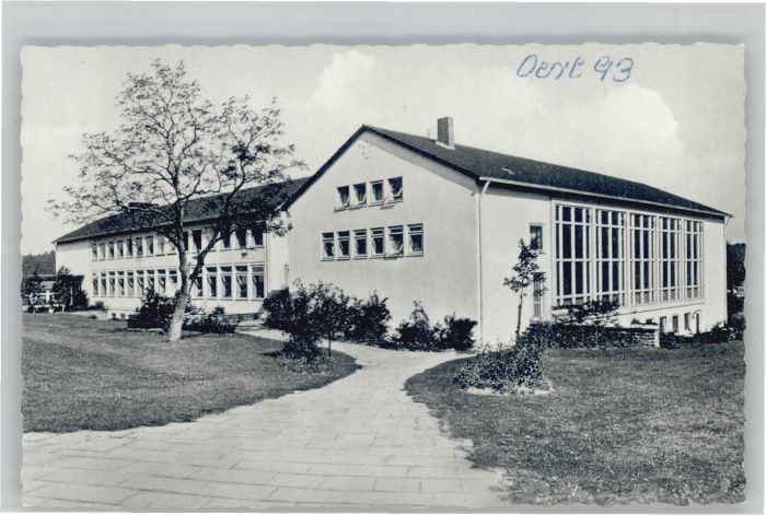 Oerlinghausen Volksschule Turnhalle