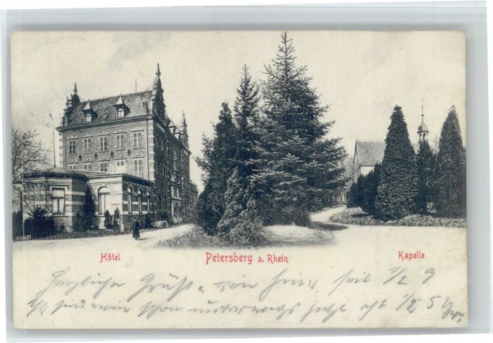 Petersberg Koenigswinter otel Kapelle