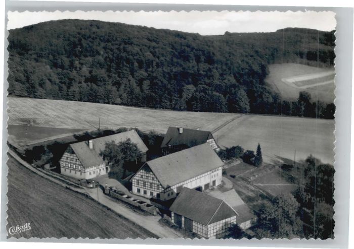 Bad Salzuflen Gästehaus Berghof Fliegeraufnahme