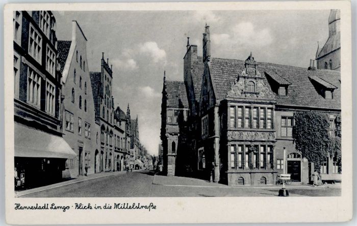 Lemgo Lippe NRW Mittelstrasse