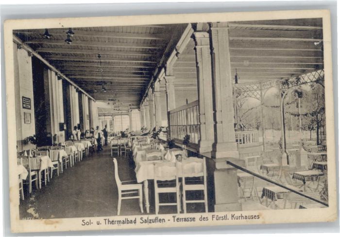Bad Salzuflen Terrasse Kurhaus