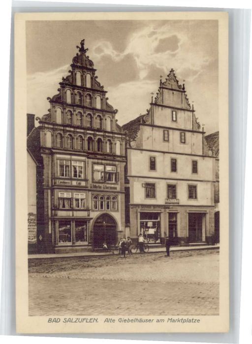 Bad Salzuflen Marktplatz Konditorei Cafe