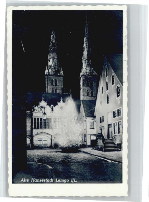 Lemgo Lippe NRW Weihnachtsbaum