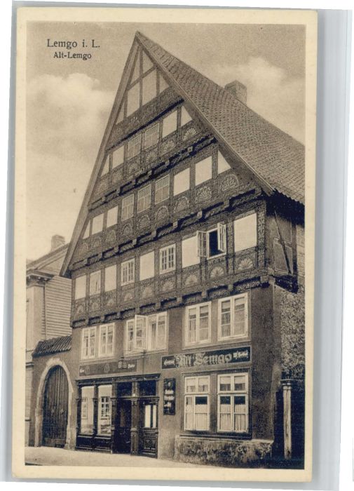 Lemgo Lippe NRW Gaststaette Alt-Lemgo