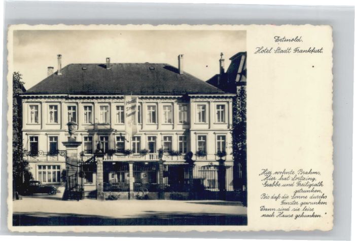 Detmold Hotel Stadt Frankfurt