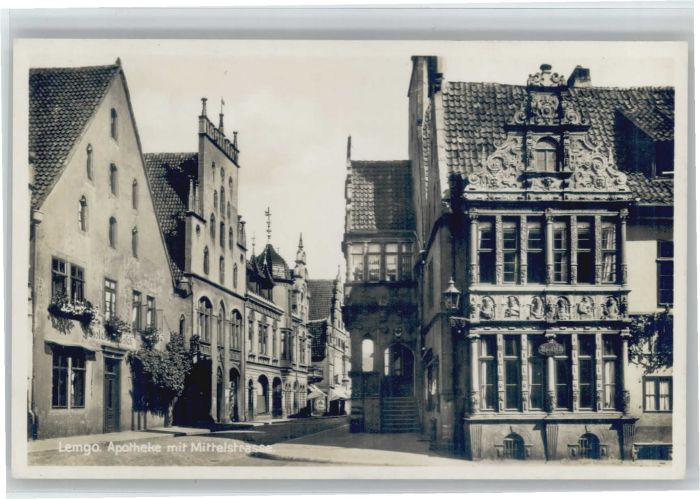 Lemgo Lippe NRW Apotheke Mittelstrasse