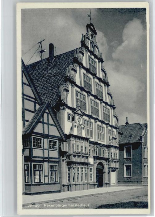 Lemgo Lippe NRW Hexenbuergermeisterhaus