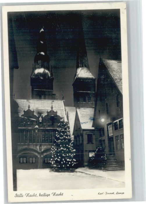 Lemgo Lippe NRW Weihnachtsbaum