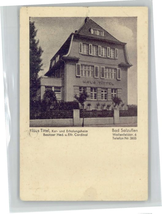 Bad Salzuflen Haus Tittel