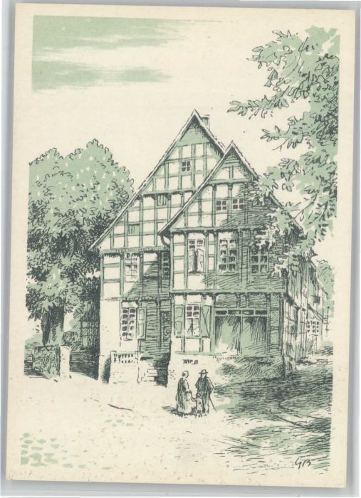 Enger Kirchplatz Künstler Günther Büsemeyer *