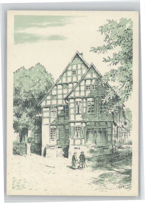 Enger Kirchplatz Künstler Günther Büsemeyer *