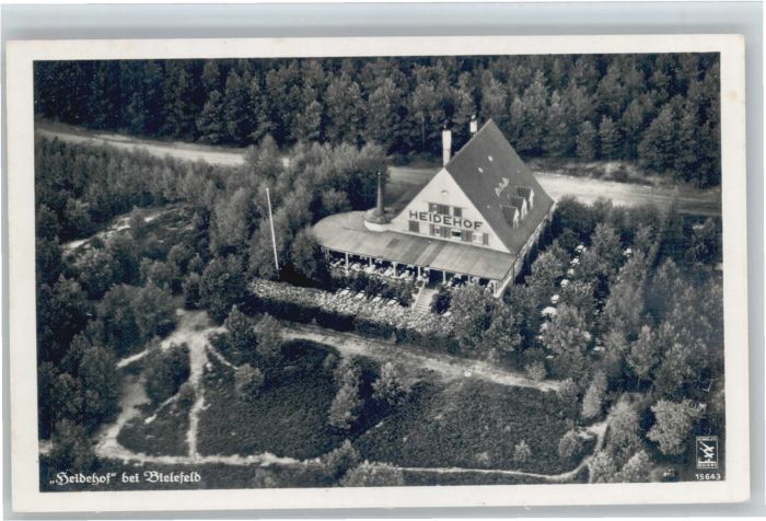 BIELEFELD  CITY Fliegeraufnahme Heidehof