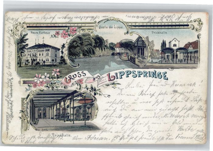 Bad Lippspringe Kurhaus Trinkhalle