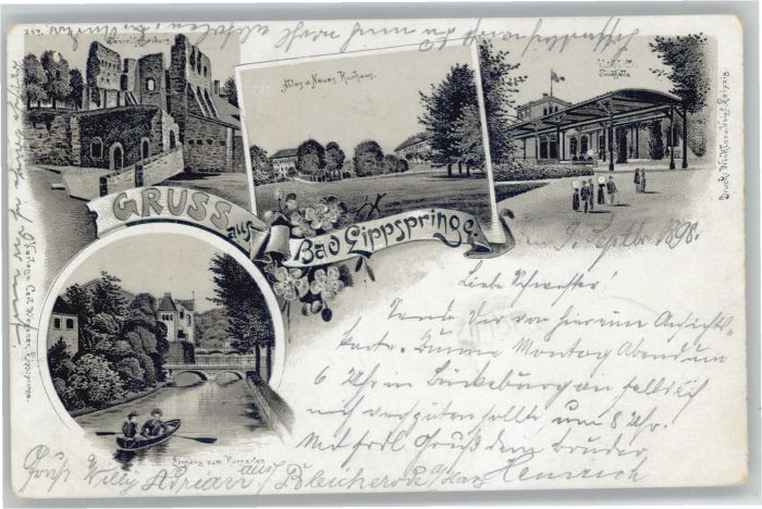 Bad Lippspringe Trinkhalle Kurhaus