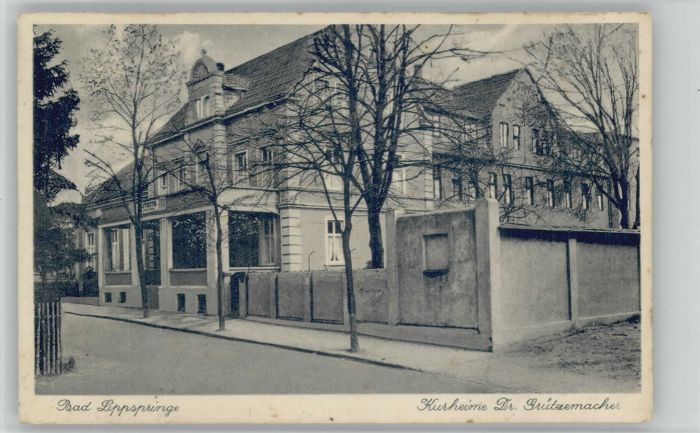 Bad Lippspringe Kurheime Dr Grützemacher
