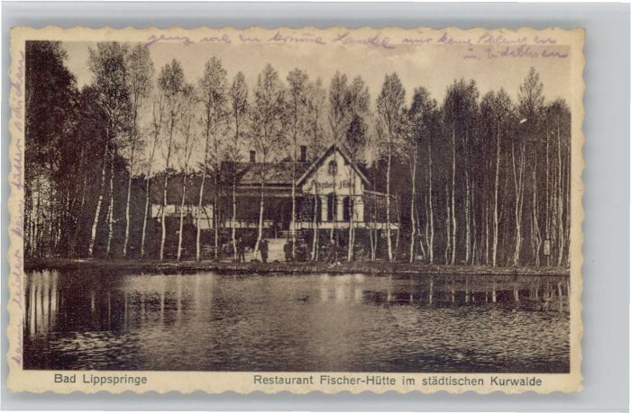 Bad Lippspringe Restaurant Fischer Hütte