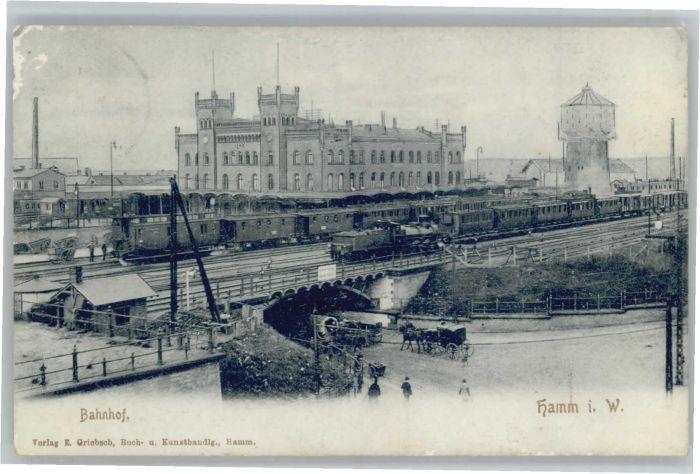 Hamm Westfalen Bahnhof