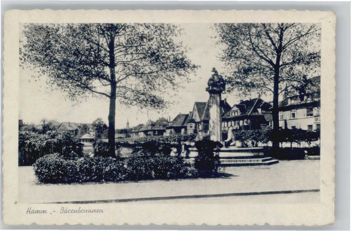 Hamm Westfalen Bärenbrunnen