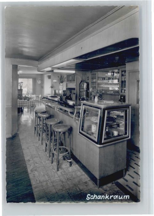 Bremen Westfalen Gaststätte zur Post Schankraum