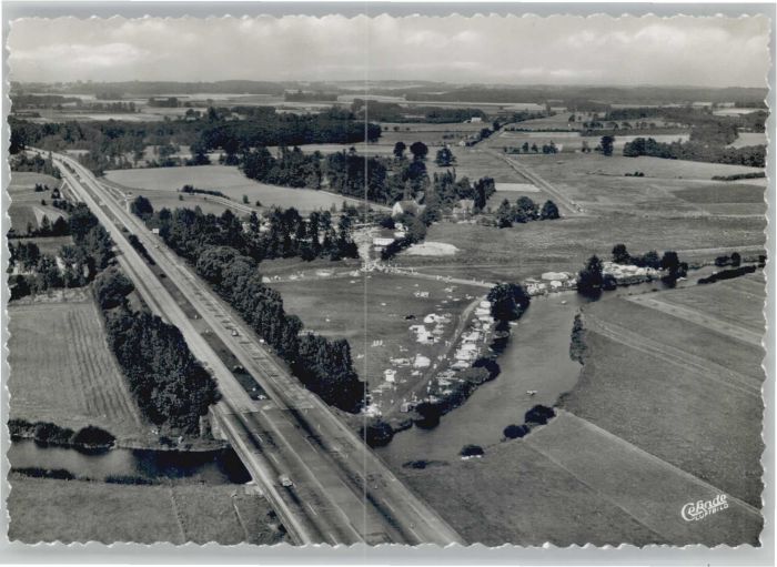Uentrop Westfalen Lütke Fliegeraufnahme Campingplatz